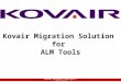 Kovair Migration Solution for ALM Tools
