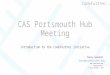 Cas portsmouth hub meeting - 28012015