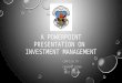 Investment mgmt