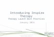 Inspire Therapy - Ear, Nose, Throat & Plastic Surgery Associates