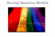 Startup Business Models