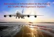 Aeronautical Information In the Future Air Traffic Management System