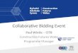Construction Futures Wales - Collaborative Bidding 1 - EST