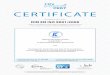 Certificate DIN EN ISO 9001:2008 en