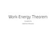 Work energy theorem summary 7 may 2015