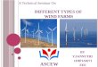 Different types of wind farms