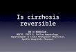 Is cirrhosis reversible 2015.2