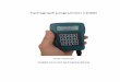 User manual of tachograph programmer cd400