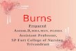 Nursing management of Burns