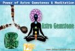 Power of astro gemstones & meditation
