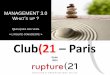 Club(21 Paris 4 Juin 2015 : Leadership agile et Management 3.0 : What's up ?