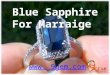 Wearing Blue Sapphire Gemstone for Early Marraige