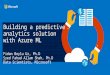 Building predictive analytics solution with Azure ML (ODSC Workshop)