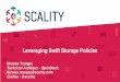 Leveraging Swift Storage Policies using Scality RING