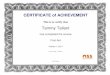 Safety Training Certificates