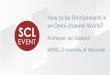 Scl event    workshop - march 2015