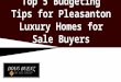 Top 5 Budgeting Tips for Pleasanton Luxury Homes for Sale Buyers