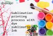 Sublimation Printing Process With Dye Sublimation Ink