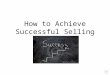 Successful Selling Tips