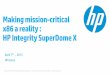 HP 슈퍼돔X (SuperdomeX) 사용사례 및 기술 지원 정책 (HP Korea 유충근 이사)