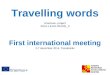 Travelling words - Presentation of the School OU  «OTEC  PAISII»
