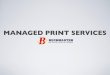 Managed Print Services | Buckmaster Office Solutions