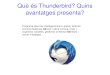 Preguntes thunderbird + Preguntes internet