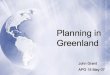 Planning In Greenland John Grant