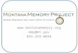 How to Use the Montana Memory Projfect for Teachers
