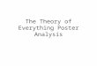 The theory of everything poster analysis