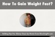How To Gain Weight Fast? – Kick-Ass Bulking Tips For Skinny Guys
