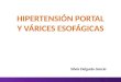 Hipertensión portal y várices hemorrágicas