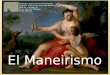 el manierismo, 10 obras de relevancia