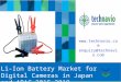 Li-Ion Battery Market for Digital Cameras in Japan and APAC 2015-2019