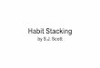 Habit stacking