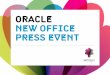 Whizpr case Oracle New office press event