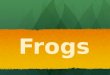 A Few Facts about Frogs