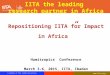 Repositioning IITA for Impact in Africa by Nteranya Sanginga