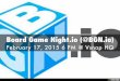 Board Game Night.io (@BGN.io) - Feb 2015