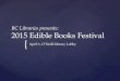 Edible Books Festival 2015 - Boston College Libraries