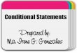 Conditional Statements | If-then Statements