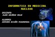 Informatica en medicina nuclear