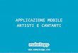 App mobile per Artisti e Cantanti - Makeitapp