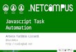 Javascript task automation