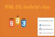 Introdução a HTML, CSS, JS, Ajax