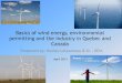 Wind Energy For Geoscience Students