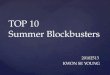 Film   top10 summer blockbusters ppt