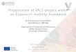 Presentation of VALS project within an Erasmus+ mobility framework