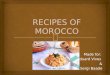 Receptes del marroc
