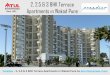 Experience Paradise with Paradiso- 2,2.5 & 3 BHK terrace apartments in Wakad